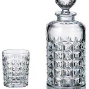 Komplet kryształowy do whisky  1+6 szt. DIAMOND - obrazek 1