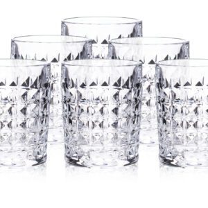 Szklanki kryształowe do whisky 6x230 ml DIAMOND - obrazek 1