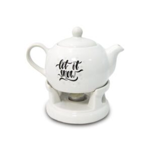 DZBANEK NA PODGRZEWACZU 1L BL-T-32 LET IT SNOW - obrazek 1