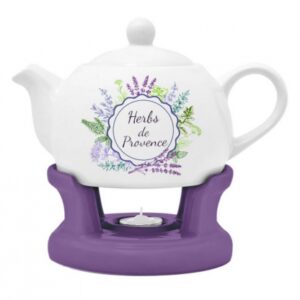 DZBANEK NA PODGRZEWACZU 1L BL-T-40 HERBS-ZIOŁA - obrazek 1