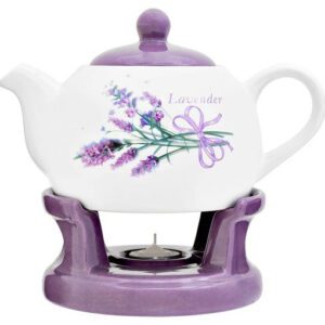 DZBANEK NA PODGRZEWACZU 1L BL-T-46 LAWENDA - obrazek 1