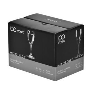 Kieliszki do wódki na nóżce 6x25ml Mixology (Shot) - obrazek 4