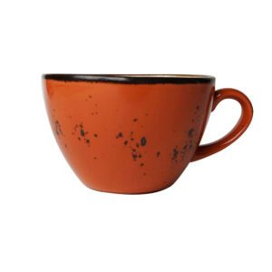 Filiżanka 350 ml do cappuccino porcelanowa Dahlia - obrazek 1