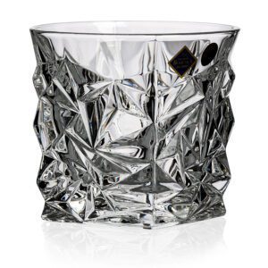 Szklanki kryształowe do whisky 6x350 ml GLACIER - obrazek 1