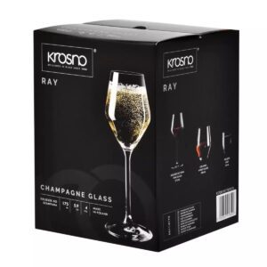 Kieliszki do szampana prosecco Ray 4x175 ml - obrazek 4