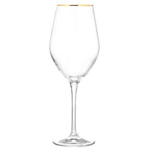 Kieliszki do wina 6x300 ml Splendour GOLD - obrazek 2