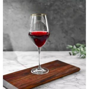 Kieliszki do wina 6x300 ml Splendour GOLD - obrazek 4