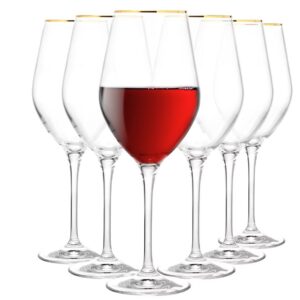 Kieliszki do wina 6x300 ml Splendour GOLD - obrazek 1