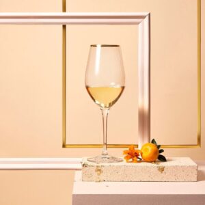 Kieliszki do wina 6x300 ml Splendour GOLD - obrazek 7