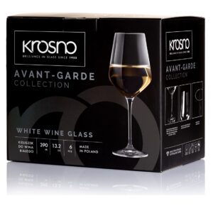 Kieliszki do wina białego 6x390 ml AVANT-GARDE - obrazek 5
