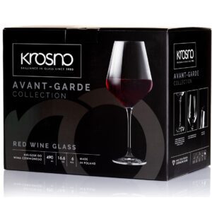 Kieliszki do wina czerwonego 6x490 ml AVANT-GARDE - obrazek 4
