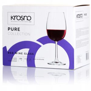 Kieliszki do wina czerwonego Pure 350ml 6szt - obrazek 3