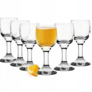 Kieliszki do wódki na nóżce 6x20 ml PURE - obrazek 1