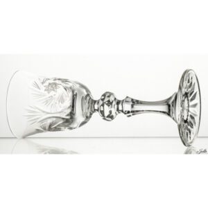 Kieliszki kryształowe do likieru sherry 6x60ml MŁYNEK Julia - obrazek 2