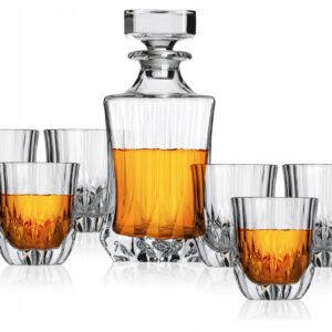 Komplet do whisky karafka szklanki RCR 6+1 - obrazek 1