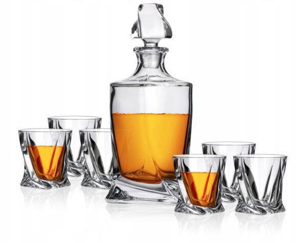 komplet-do-whisky-quadro-bohemia-6-szkl-karafka