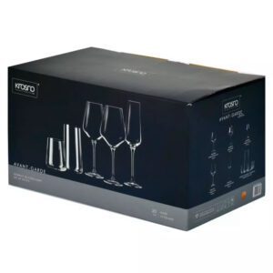 Komplet prezentowy szkła 20 ele. Krosno AVANT-GARDE - obrazek 3