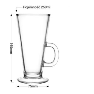 Komplet szklanek Caffe Latte 6x250 ml - obrazek 4