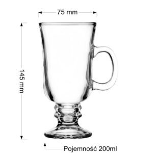 Komplet szklanek Irish Coffee 6x200 ml - obrazek 3