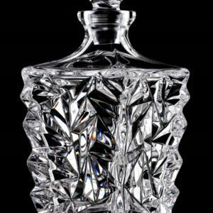 Karafka kryształowa do whisky 900 ml GLACIER - obrazek 2