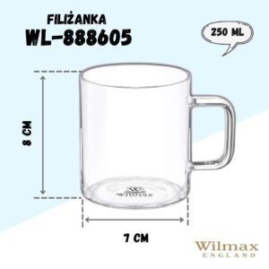Kubek żaroodporny 250 ml Wilmax England - obrazek 4