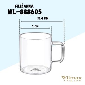 Kubek żaroodporny 250 ml Wilmax England - obrazek 5