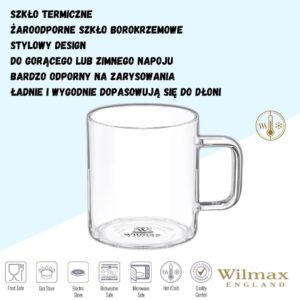 Kubek żaroodporny 250 ml Wilmax England - obrazek 6
