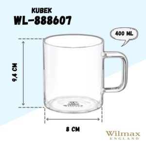 Kubek żaroodporny 400 ml Wilmax England - obrazek 4