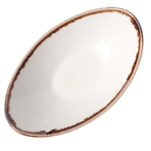 Miska 25 cm Salaterka Łódka Vanilla - obrazek 2