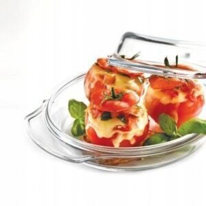 Naczynie 1,7 l żaroodporne okrągłe - obrazek 2