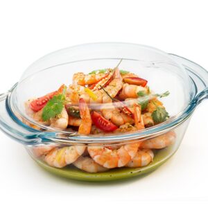 Naczynie 2,4 l żaroodporne okrągłe - obrazek 3