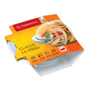 Naczynie 2,4 l żaroodporne okrągłe - obrazek 1