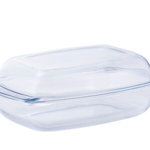 Naczynie 4,1 l żaroodporne prostokątne z pokrywą - obrazek 5