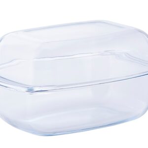 Naczynie 7,0 l żaroodporne prostokątne z pokrywą - obrazek 3
