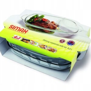 Naczynie 8 l żaroodporne owalne SIMAX - obrazek 1