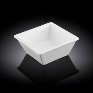 Naczynie do dipów 11x11x4,5cm 250ml porcelana - obrazek 1