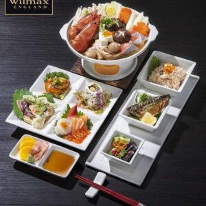 Naczynie do dipów 7,5x7,5x3,5cm 90ml  porcelana - obrazek 9