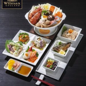 Naczynie do dipów 9,5x9,5x4cm 150ml  porcelana - obrazek 6