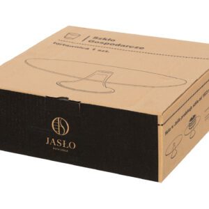 Patera na ciasto i tort szklana na nóżce 32cm.KULECZKI dół - obrazek 4