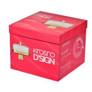 Patera z kloszem Sakred by Karim Rashid - amber Ø 32 cm - obrazek 2