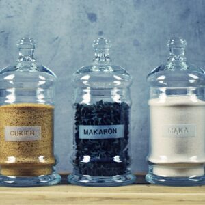 Pojemnik szklany 2,0 l słój na makaron słodycze Edwanex - obrazek 5