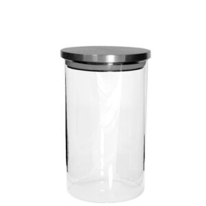 Pojemnik szklany 1000 ml słoik na kawę mąkę cukier - obrazek 1