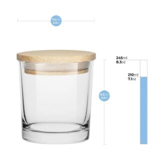 Pojemniki 3x200 ml na przyprawy szklane ECO STORAGE - obrazek 3