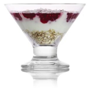 Pucharki 6x165 ml do lodów deserów CREMA Lav - obrazek 2