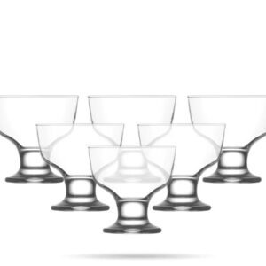 Pucharki 6x285 ml do lodów na desery DESTINA Lav - obrazek 1