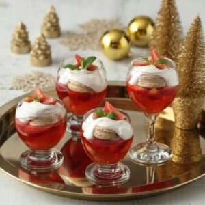 Pucharki/szklanki 6x215 ml do lodów deserów NECTAR Lav - obrazek 3