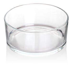 Salaterka szklana Prosta o średnicy 24cm EDWANEX - obrazek 1