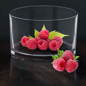 Salaterka szklana Prosta o średnicy 11cm EDWANEX - obrazek 2