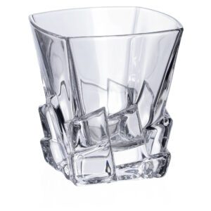 Kryształowy set do whisky 6x310 ml +karafka 900 ml CRACK - obrazek 3