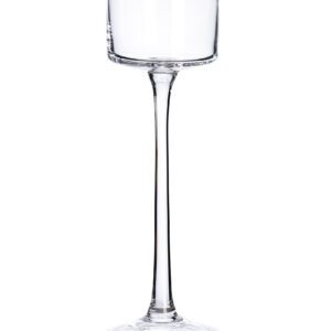 Świecznik na nodze szklany 40 cm - obrazek 2